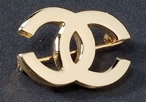 vintage coco chanel brooch